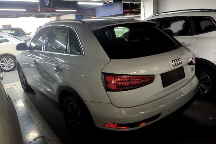 Used Audi Q3 2018 30th Anniversary Edition 30 TFSI Style Model Rear Left 45 Deg