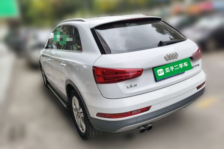 Used Audi Q3 2018 30th Anniversary Edition 30 TFSI Style Model Rear Left 45 Deg