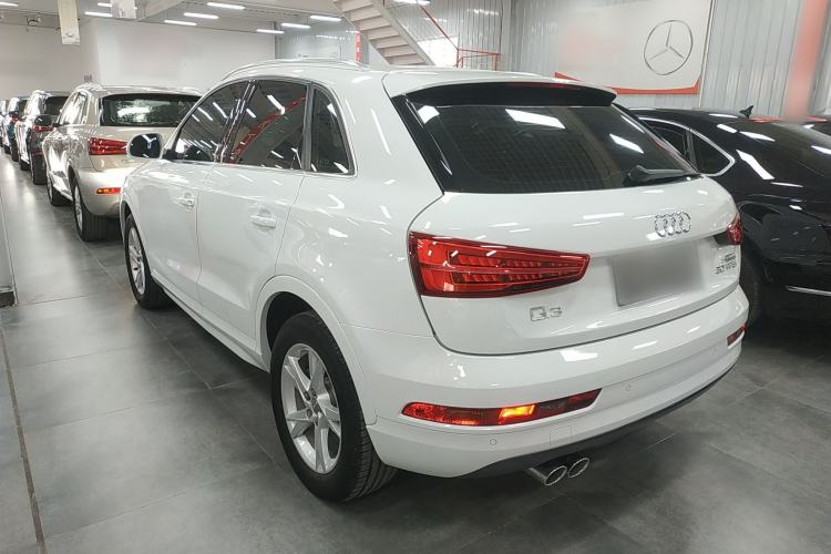 Used Audi Q3 2018 30th Anniversary Edition 30 TFSI Fashion Model Rear Left 45 Deg