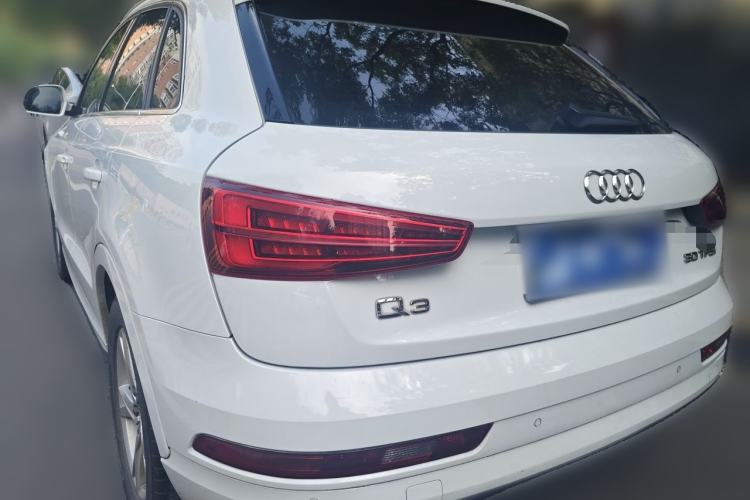 Used Audi Q3 2018 30th Anniversary Edition 30 TFSI Fashion Model Rear Left 45 Deg