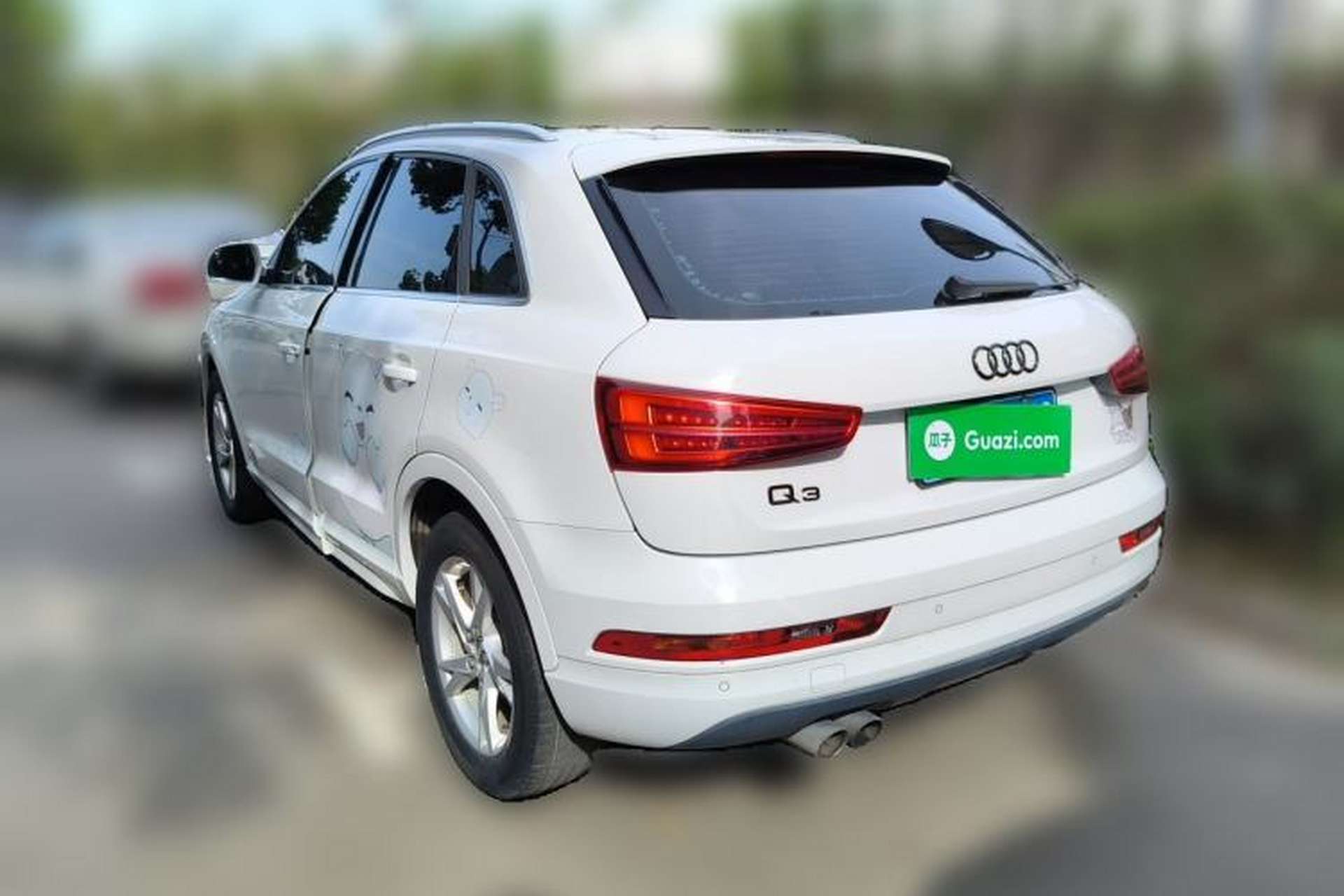 Used Audi Q3 2018 30th Anniversary Edition 30 TFSI Fashion Model Rear Left 45 Deg