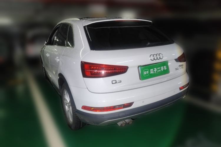 Used Audi Q3 2018 30th Anniversary Edition 30 TFSI Style Model Rear Left 45 Deg