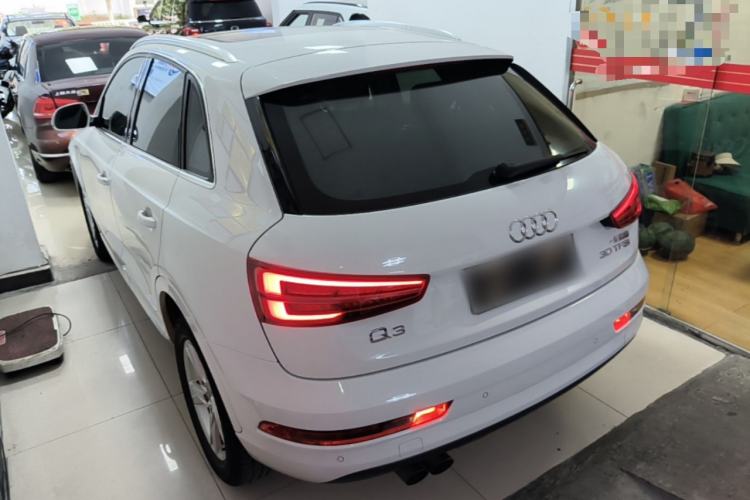 Used Audi Q3 2018 30th Anniversary Edition 30 TFSI Fashion Model Rear Left 45 Deg