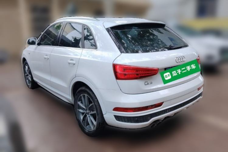 Used Audi Q3 2018 30th Anniversary Edition 35 TFSI Sport Model Rear Left 45 Deg