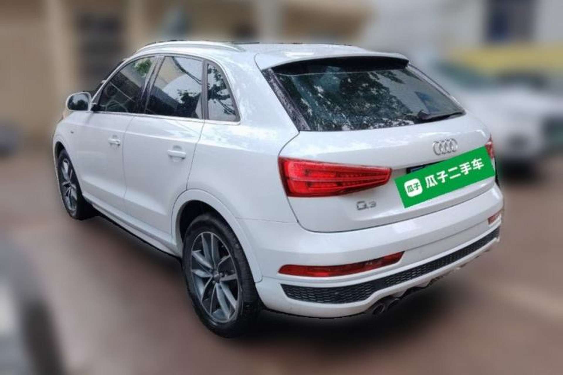 Used Audi Q3 2018 30th Anniversary Edition 35 TFSI Sport Model Rear Left 45 Deg
