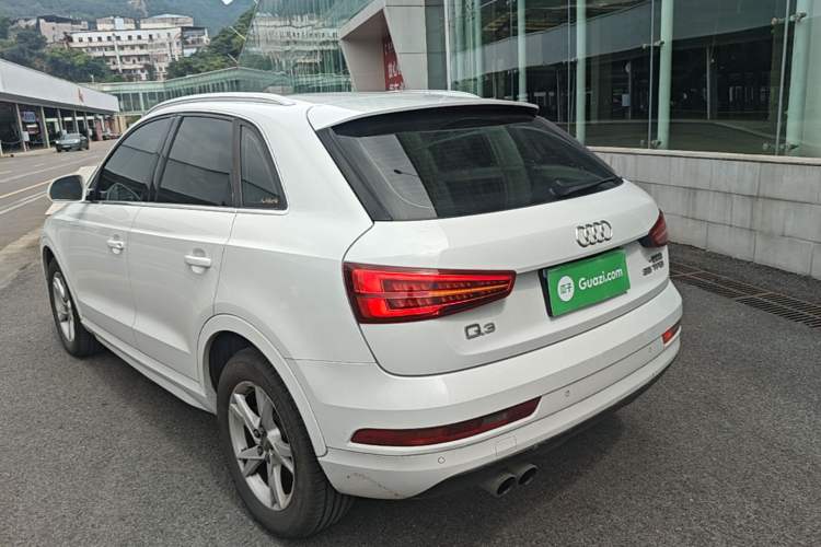 Used Audi Q3 2018 30th Anniversary Edition 35 TFSI Fashion Model Rear Left 45 Deg