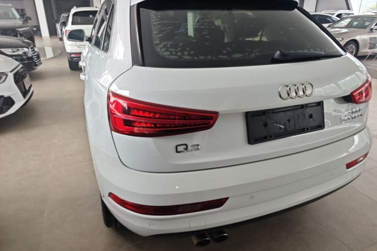 Used Audi Q3 2018 30th Anniversary Edition 30 TFSI Fashion Model Rear Left 45 Deg