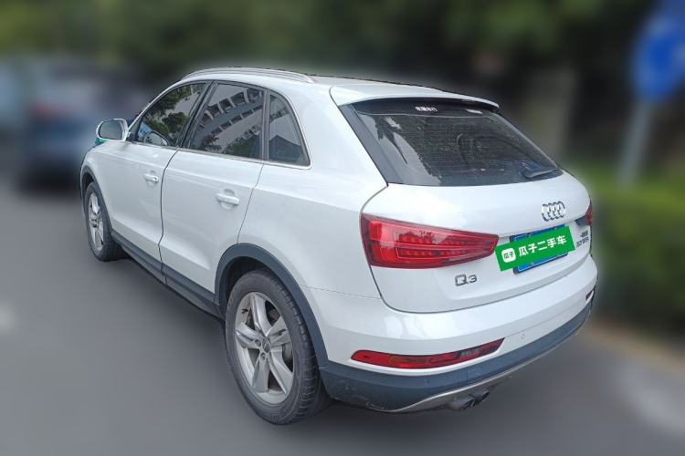 Used Audi Q3 2018 30th Anniversary Edition 30 TFSI Style Model Rear Left 45 Deg