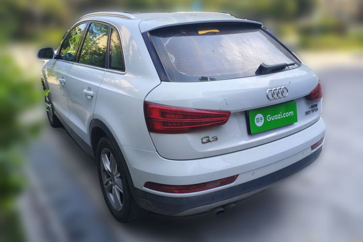 Used Audi Q3 2018 30th Anniversary Edition 30 TFSI Style Model Rear Left 45 Deg