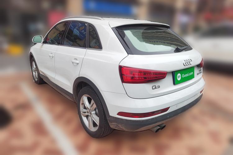 Used Audi Q3 2018 30th Anniversary Edition 30 TFSI Style Model Rear Left 45 Deg
