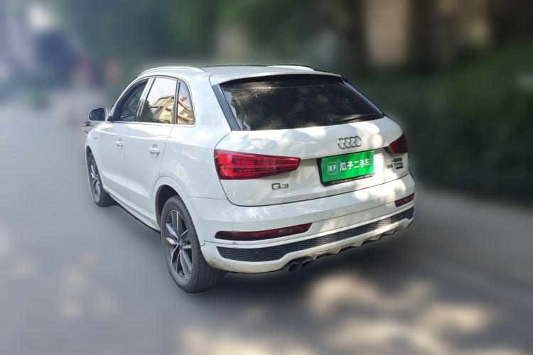 Used Audi Q3 2018 30th Anniversary Edition 35 TFSI quattro all-wheel-drive sport model Rear Left 45 Deg