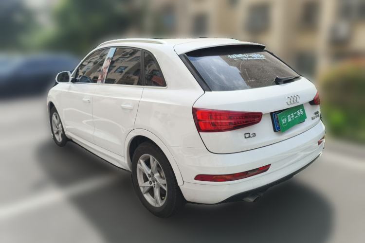Used Audi Q3 2018 30th Anniversary Edition 30 TFSI Fashion Model Rear Left 45 Deg