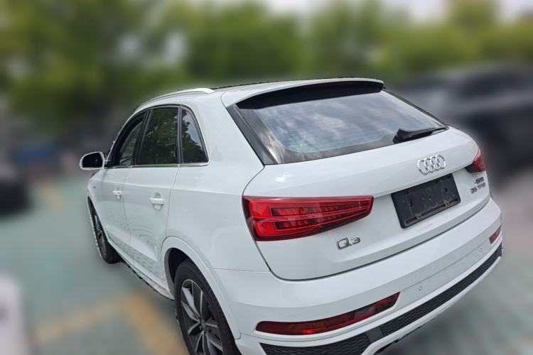 Used Audi Q3 2018 30th Anniversary Edition 35 TFSI Sport Model Rear Left 45 Deg
