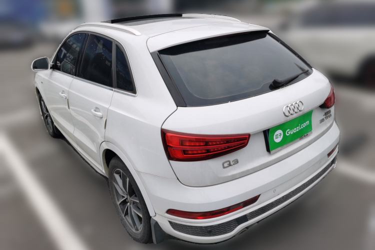 Used Audi Q3 2018 30th Anniversary Edition 35 TFSI Sport Model Rear Left 45 Deg