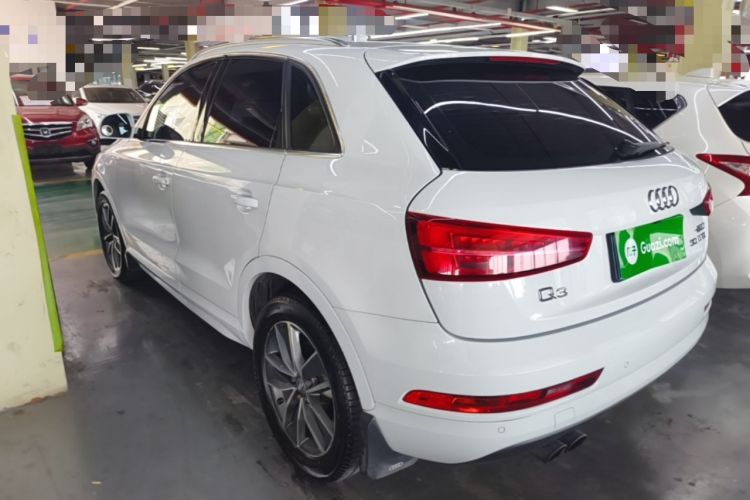 Used Audi Q3 2018 30th Anniversary Edition 30 TFSI Fashion Model Rear Left 45 Deg