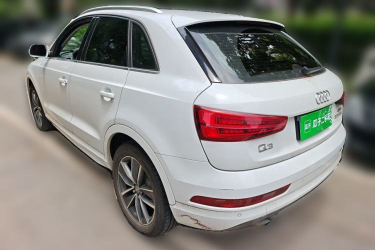 Used Audi Q3 2018 30th Anniversary Edition 30 TFSI Style Model Rear Left 45 Deg