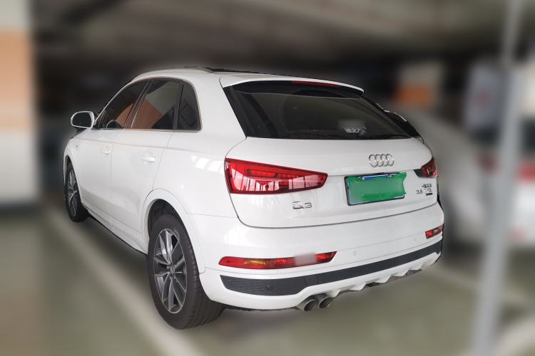 Used Audi Q3 2018 30th Anniversary Edition 35 TFSI quattro all-wheel-drive sport model Rear Left 45 Deg