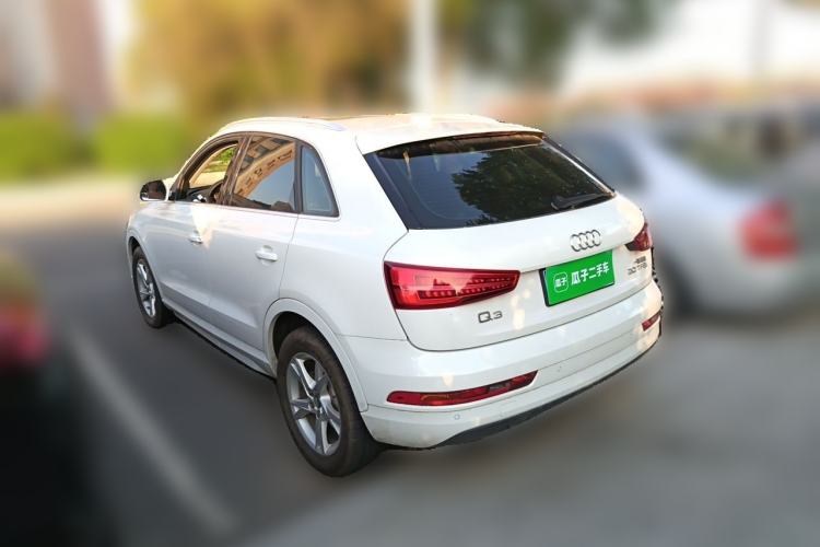 Used Audi Q3 2018 30th Anniversary Edition 30 TFSI Fashion Model Rear Left 45 Deg