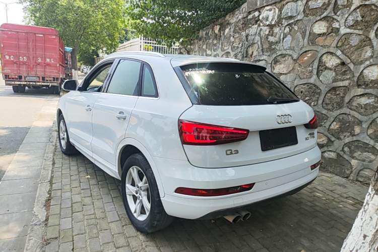 Used Audi Q3 2018 30th Anniversary Edition 30 TFSI Fashion Model Rear Left 45 Deg