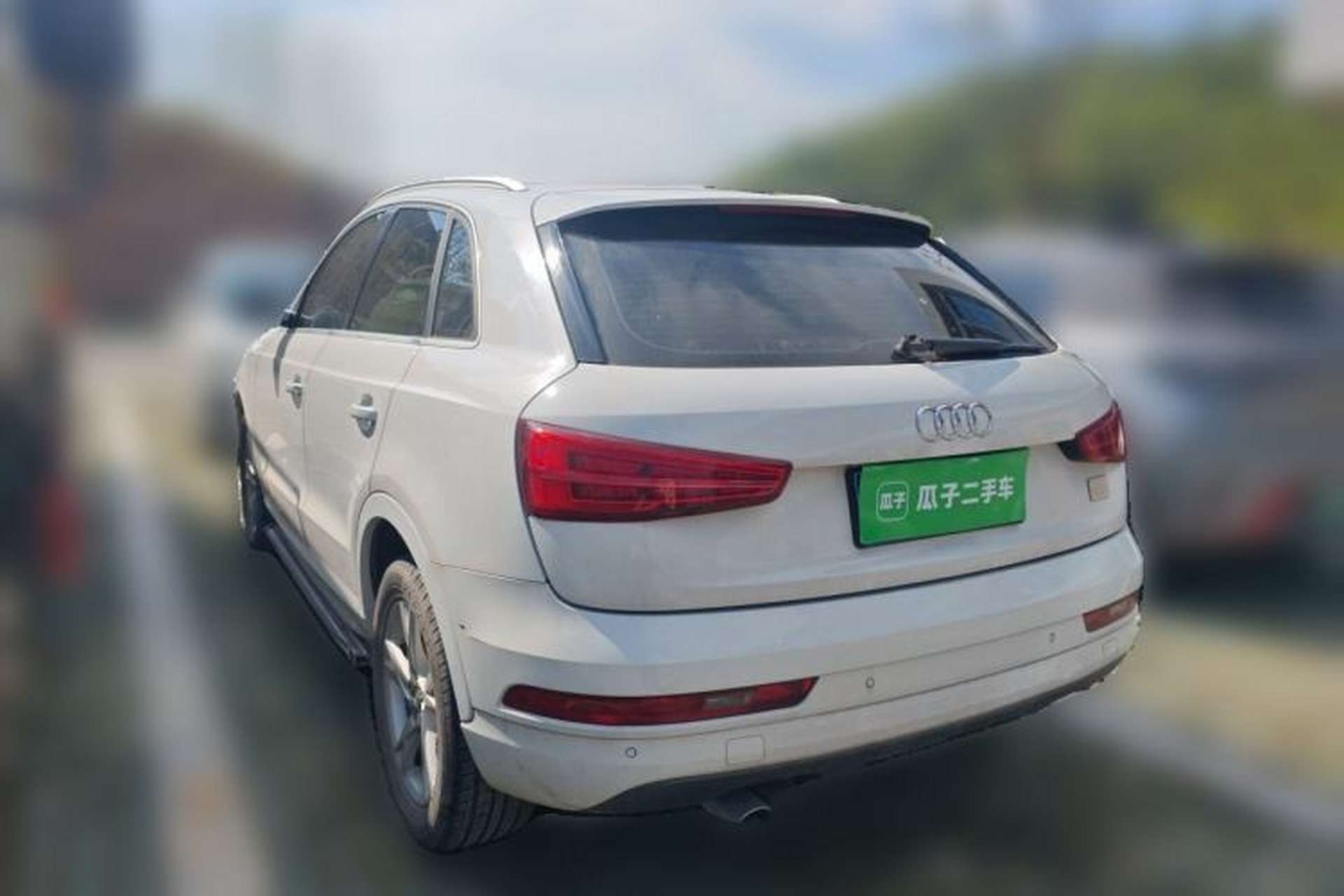 Used Audi Q3 2018 30th Anniversary Edition 30 TFSI Fashion Model Rear Left 45 Deg