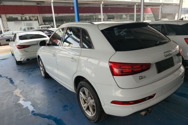 Used Audi Q3 2018 30th Anniversary Edition 30 TFSI Fashion Model Rear Left 45 Deg