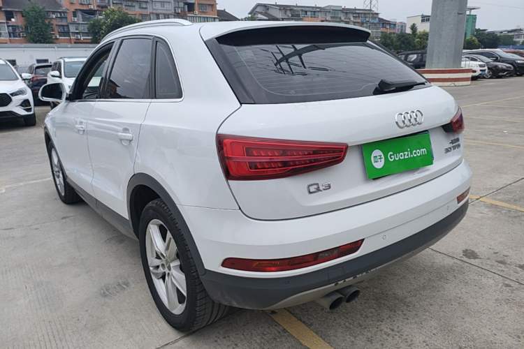 Used Audi Q3 2018 30th Anniversary Edition 30 TFSI Style Model Rear Left 45 Deg