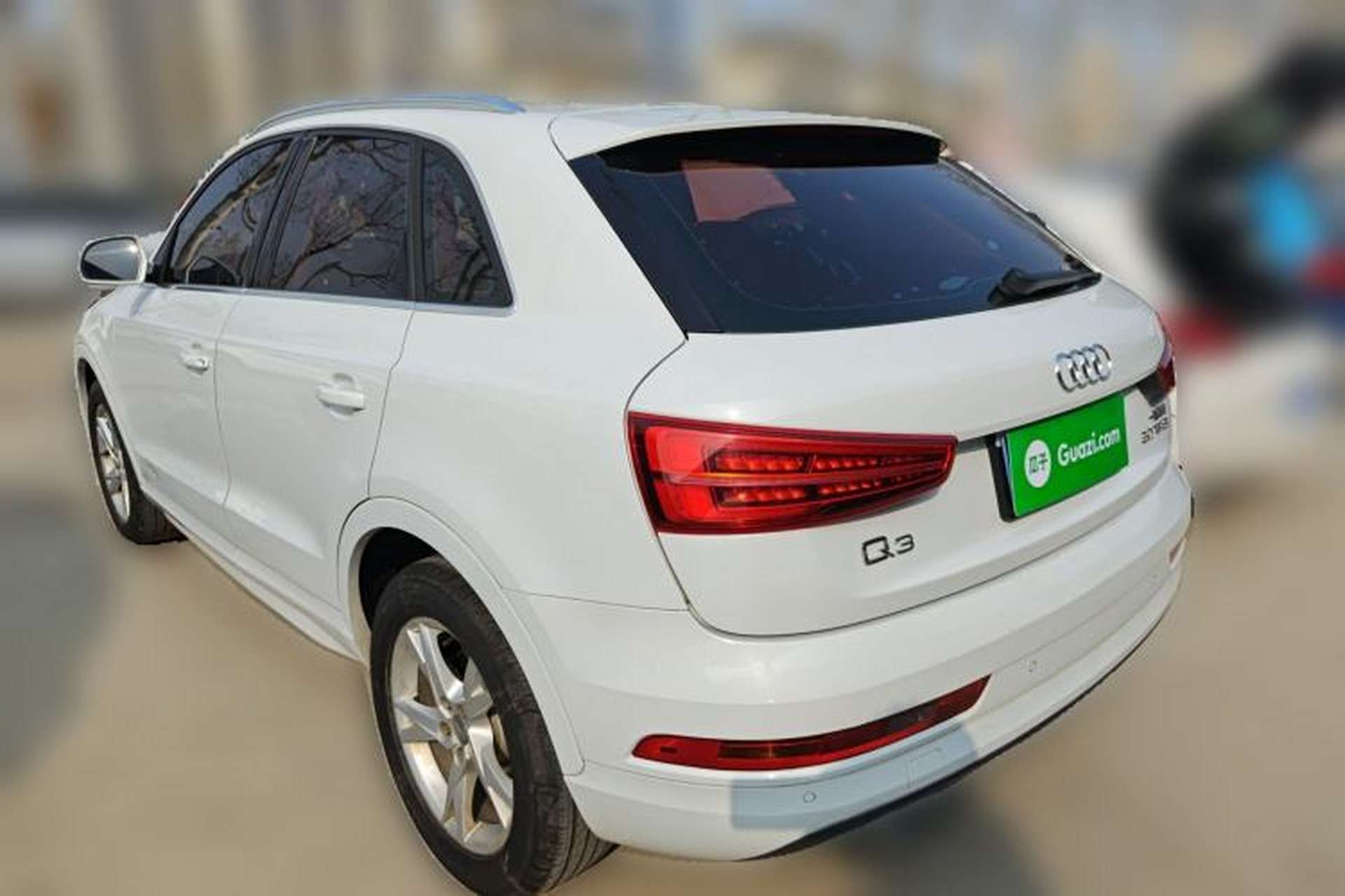 Used Audi Q3 2018 30th Anniversary Edition 30 TFSI Fashion Model Rear Left 45 Deg