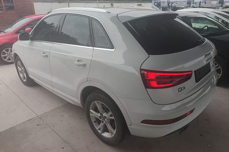 Used Audi Q3 2018 30th Anniversary Edition 30 TFSI Fashion Model Rear Left 45 Deg