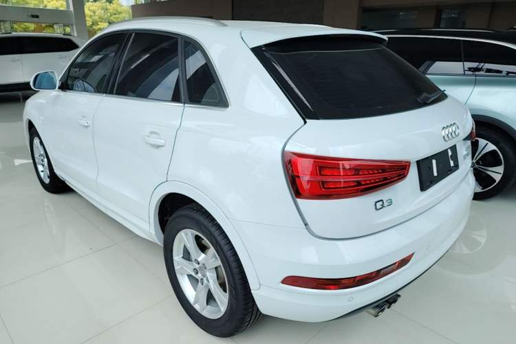 Used Audi Q3 2018 30th Anniversary Edition 30 TFSI Fashion Model Rear Left 45 Deg