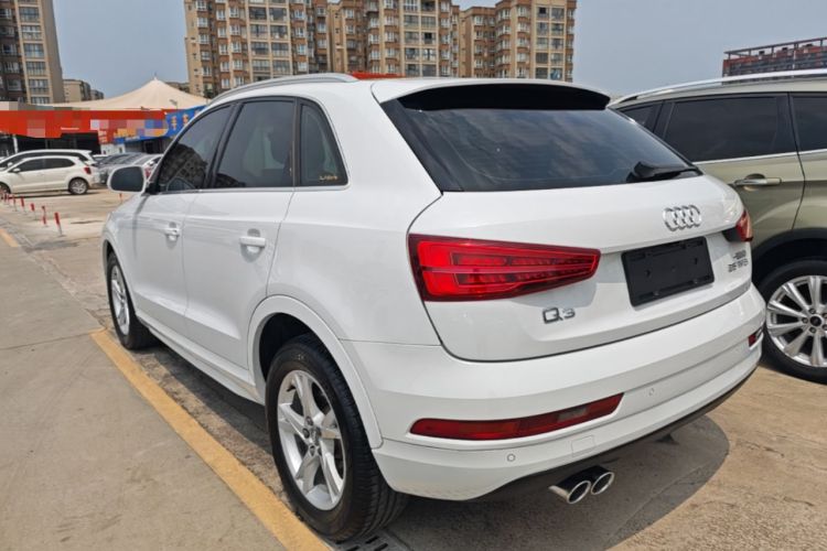 Used Audi Q3 2018 30th Anniversary Edition 35 TFSI Fashion Model Rear Left 45 Deg