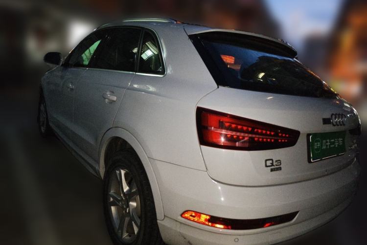 Used Audi Q3 2018 30th Anniversary Edition 30 TFSI Fashion Model Rear Left 45 Deg