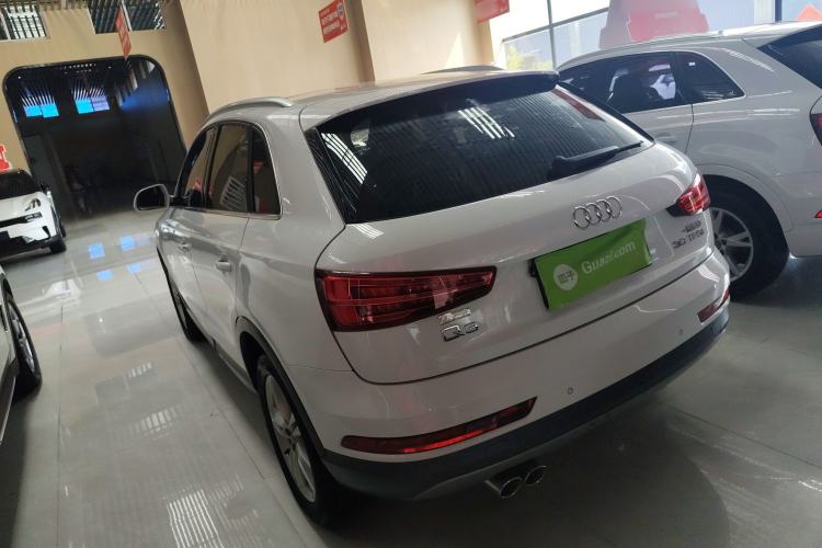 Used Audi Q3 2018 30th Anniversary Edition 30 TFSI Style Model Rear Left 45 Deg