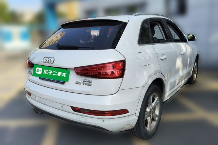 Used Audi Q3 2018 30th Anniversary Edition 30 TFSI Fashion Model Rear Right 45 Deg