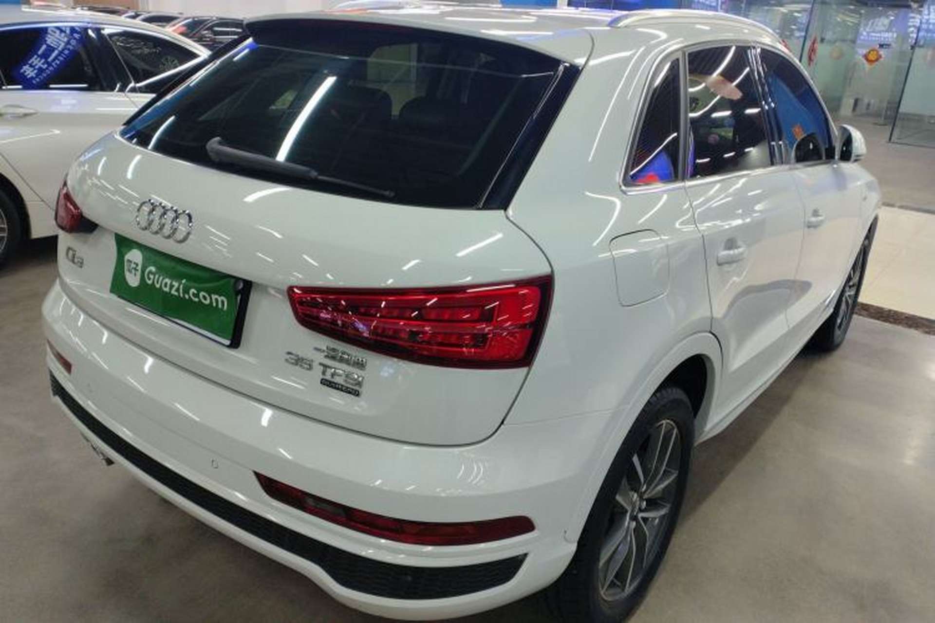 Used Audi Q3 2018 30th Anniversary Edition 35 TFSI quattro all-wheel-drive sport model Rear Right 45 Deg