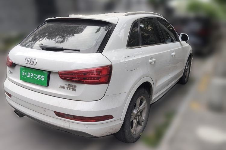 Used Audi Q3 2018 30th Anniversary Edition 35 TFSI Fashion Model Rear Right 45 Deg