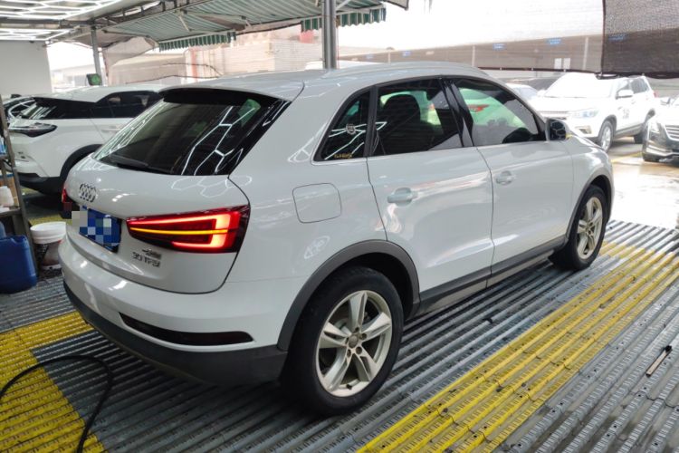 Used Audi Q3 2018 30th Anniversary Edition 30 TFSI Style Model Rear Right 45 Deg