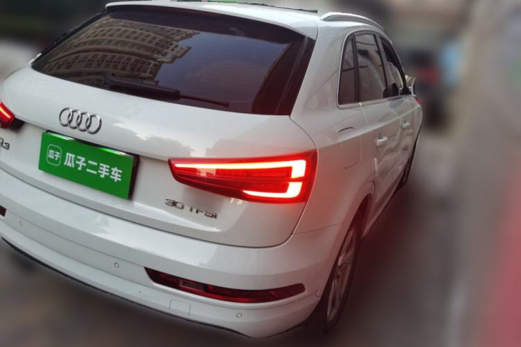 Used Audi Q3 2018 30th Anniversary Edition 30 TFSI Fashion Model Rear Right 45 Deg