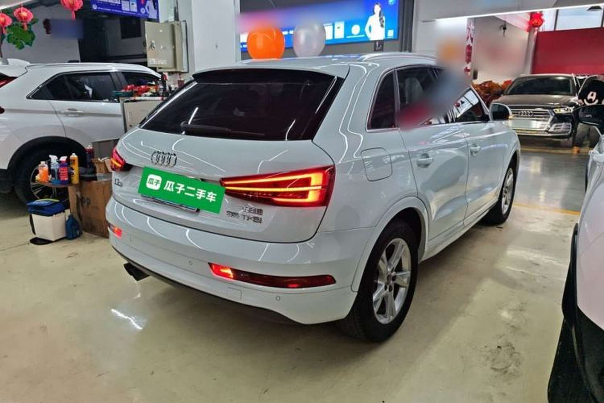 Used Audi Q3 2018 30th Anniversary Edition 35 TFSI Fashion Model Rear Right 45 Deg