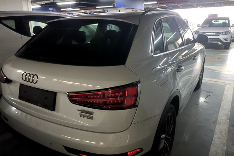 Used Audi Q3 2018 30th Anniversary Edition 30 TFSI Style Model Rear Right 45 Deg