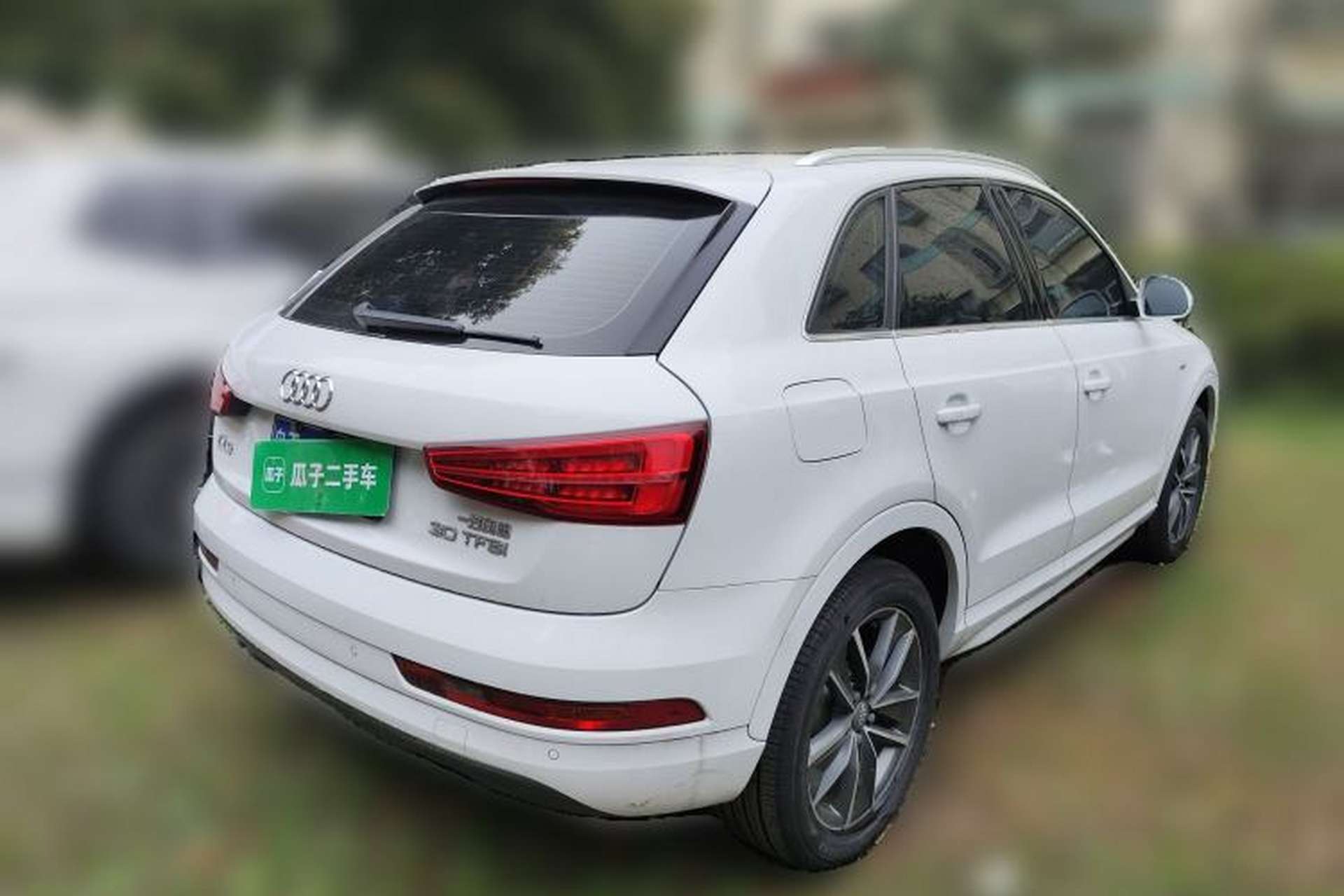 Used Audi Q3 2018 30th Anniversary Edition 30 TFSI Fashion Model Rear Right 45 Deg
