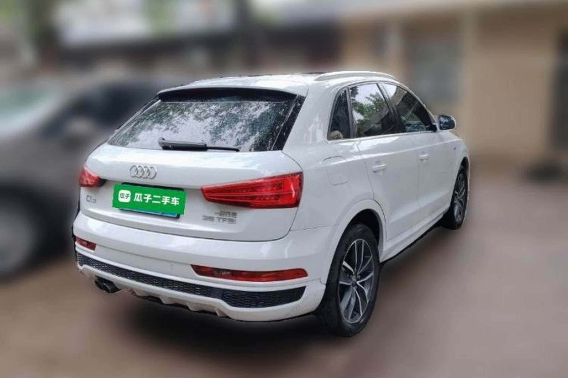 Used Audi Q3 2018 30th Anniversary Edition 35 TFSI Sport Model Rear Right 45 Deg