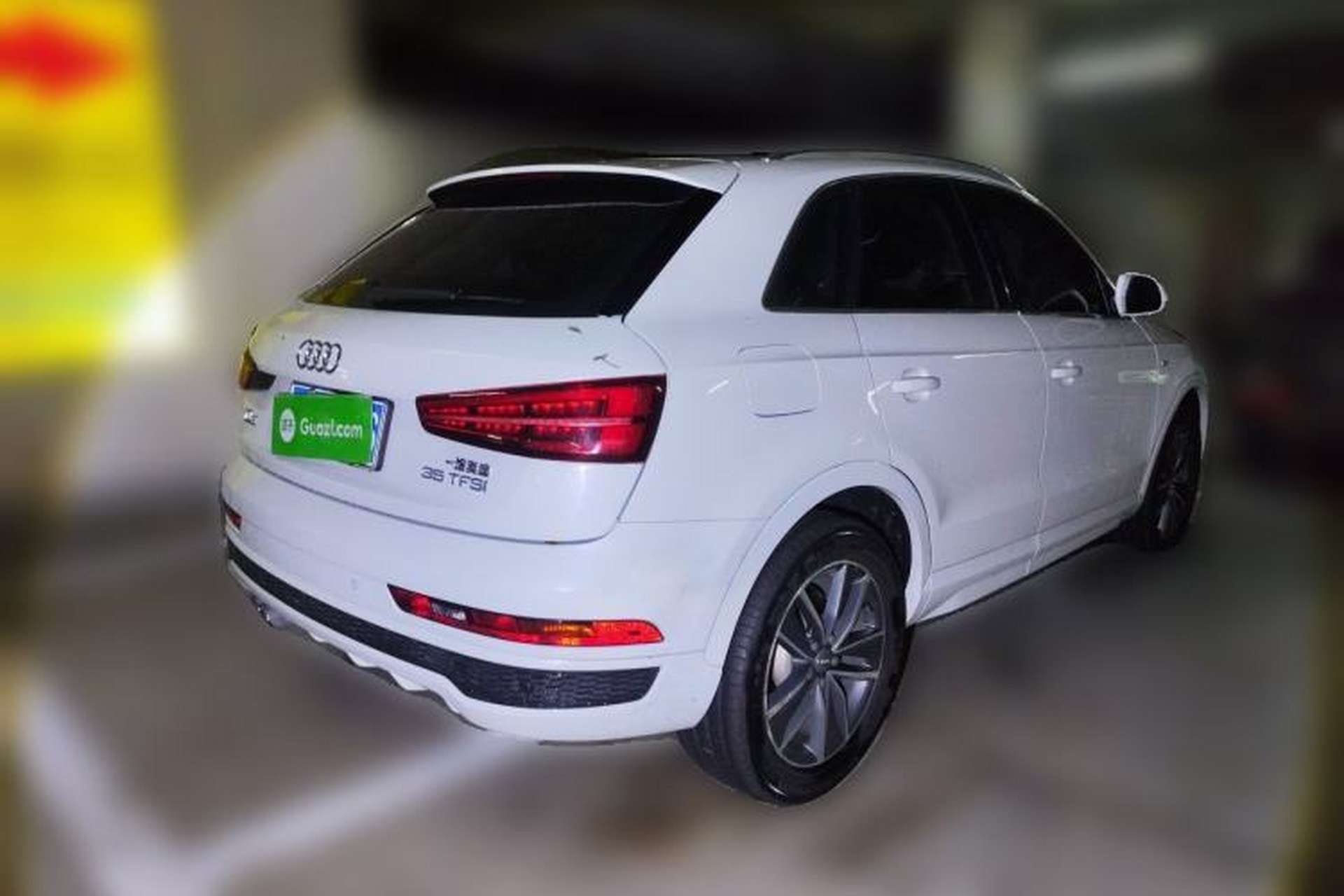 Used Audi Q3 2018 30th Anniversary Edition 35 TFSI Sport Model Rear Right 45 Deg