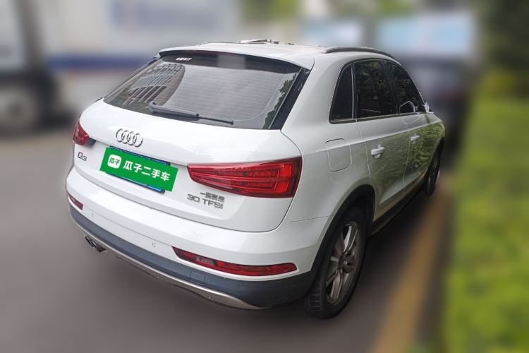 Used Audi Q3 2018 30th Anniversary Edition 30 TFSI Style Model Rear Right 45 Deg