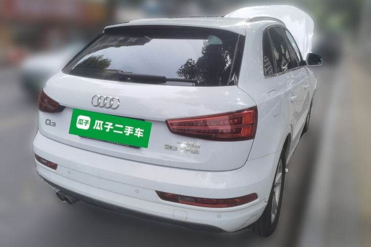 Used Audi Q3 2018 30th Anniversary Edition 30 TFSI Fashion Model Rear Right 45 Deg