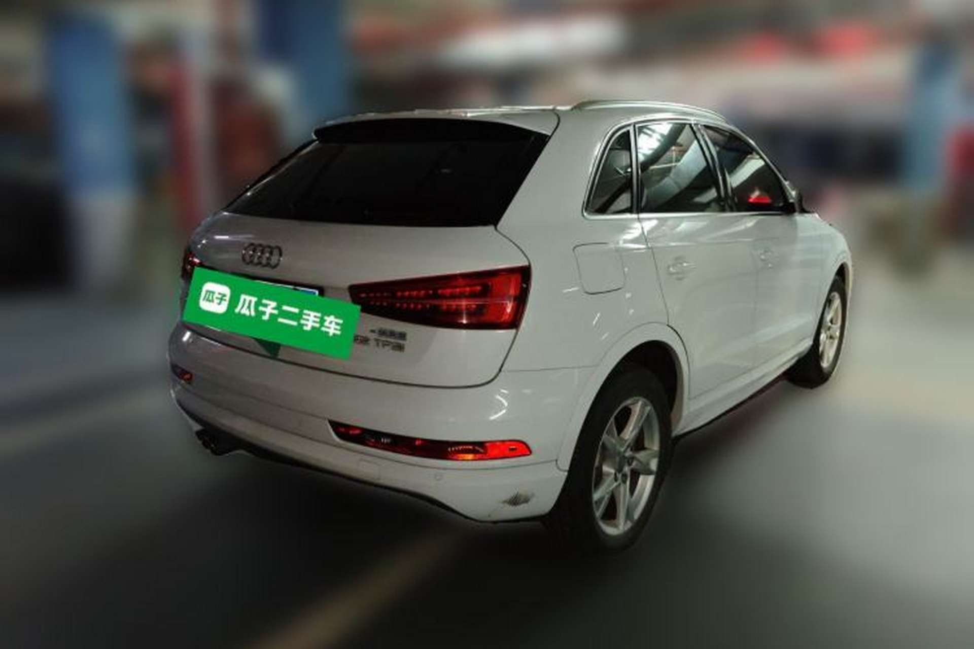Used Audi Q3 2018 30th Anniversary Edition 35 TFSI Fashion Model Rear Right 45 Deg
