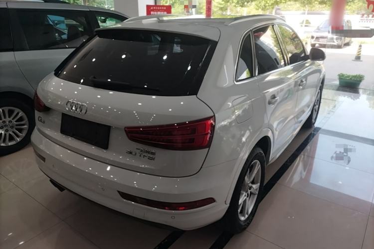Used Audi Q3 2018 30th Anniversary Edition 30 TFSI Fashion Model Rear Right 45 Deg