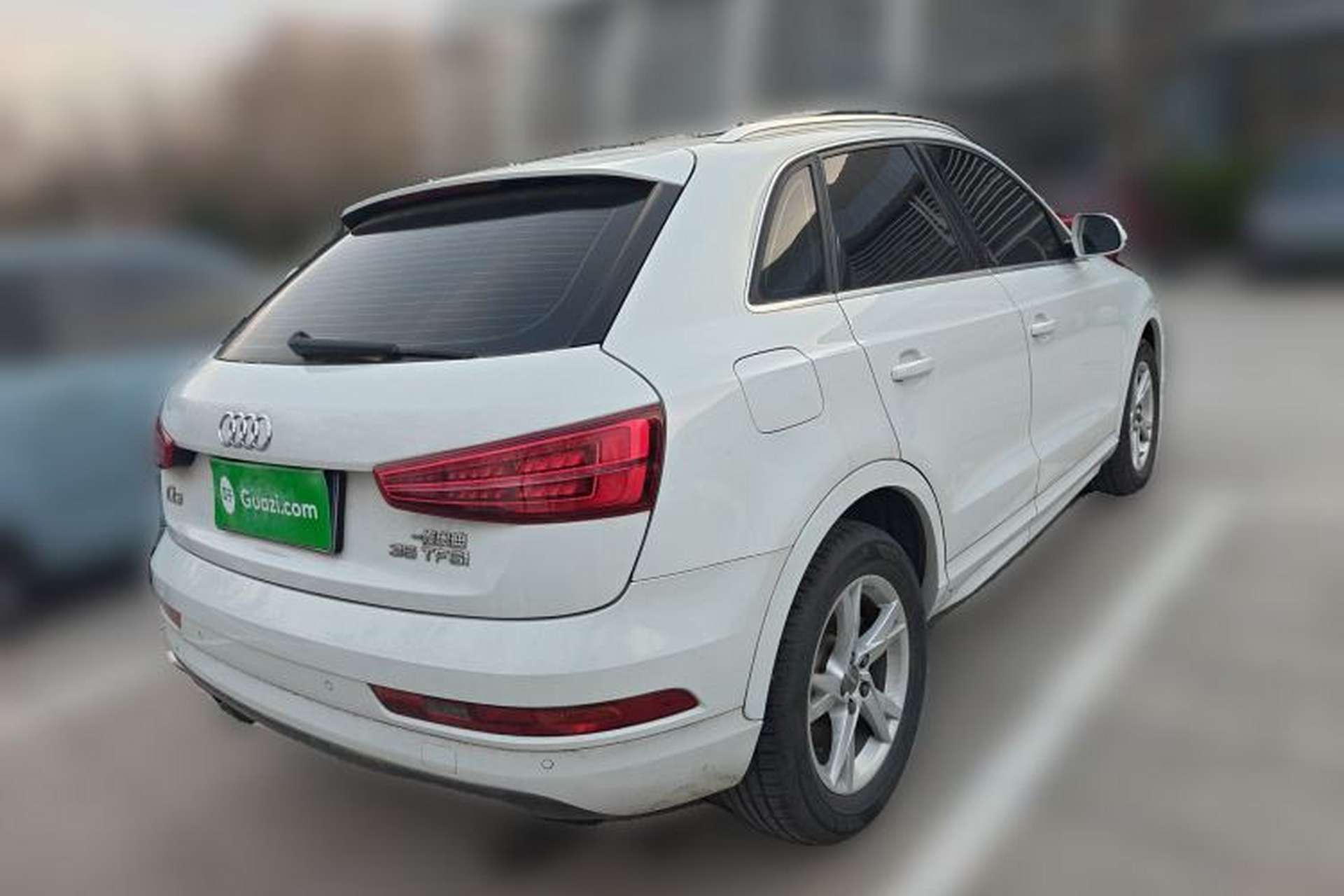 Used Audi Q3 2018 30th Anniversary Edition 35 TFSI Fashion Model Rear Right 45 Deg