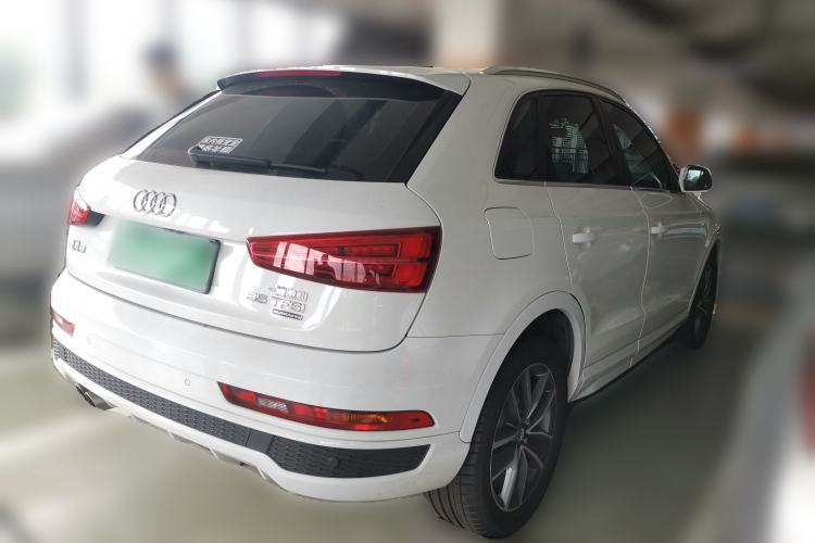 Used Audi Q3 2018 30th Anniversary Edition 35 TFSI quattro all-wheel-drive sport model Rear Right 45 Deg