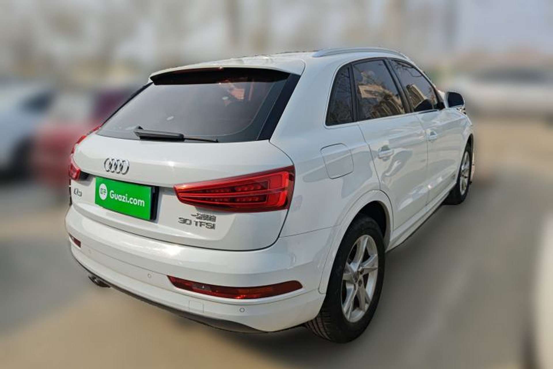 Used Audi Q3 2018 30th Anniversary Edition 30 TFSI Fashion Model Rear Right 45 Deg