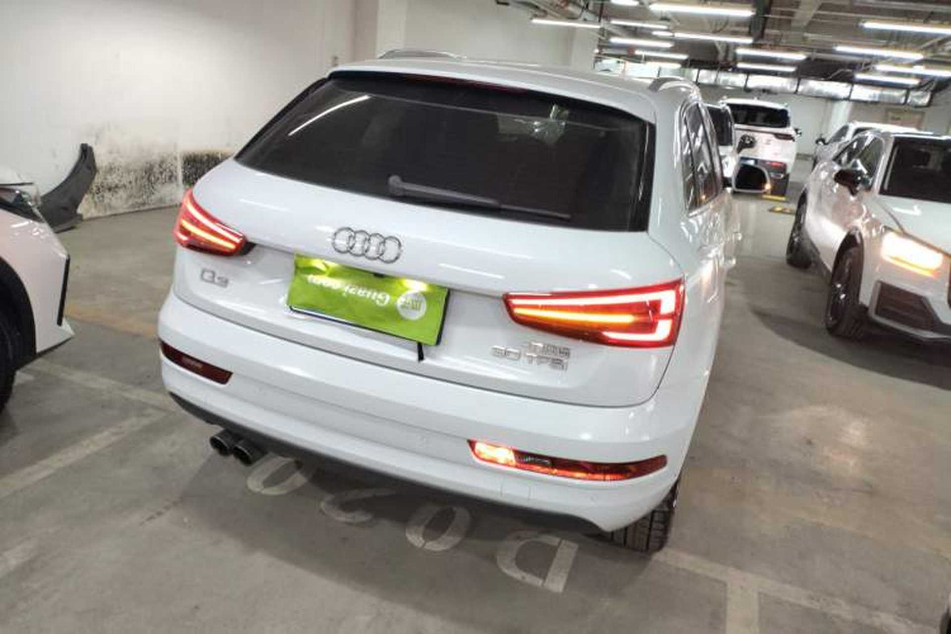 Used Audi Q3 2018 30th Anniversary Edition 30 TFSI Fashion Model Rear Right 45 Deg